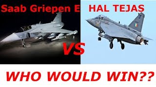 Hal Tejas Vs GripenE  Light Combat Aircraft Comparison  2018 [upl. by Casi854]