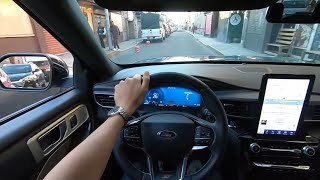 2022 Ford Explorer ST 400HP  Manejo POV [upl. by Druci]