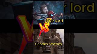 Star lord vs captain America shortvideo marvel marvelcharacter captainamerica starlord [upl. by Penoyer]