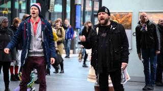 Arctic30 Solidarity Flashmob in Malmö central station with Rickard Söderberg [upl. by Akinom]