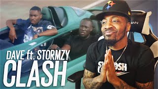 HE DISSED CHIP ON A FEATURE   Dave  Clash ft Stormzy REACTION [upl. by Hector]