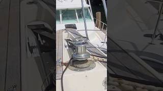 Ideal Windlass Rebuild on 70 Hatteras [upl. by Myrvyn]