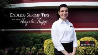 Red Lobster  Endless Shrimp Guest Tips w Angela Trapp 2011 [upl. by Goer]