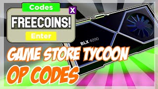 NEW Roblox Game Store Tycoon Codes 2022 [upl. by Etnemelc72]