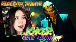 REACTION JOKER FOLIE À DEUX  OFFICIAL TEASER TRAILER [upl. by Tansey]