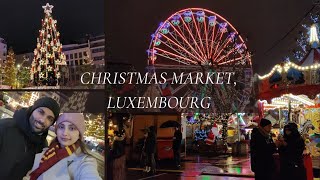 Vlog 5  Christmas Markets in Luxembourg 🎄🎅☃️ [upl. by Orest387]