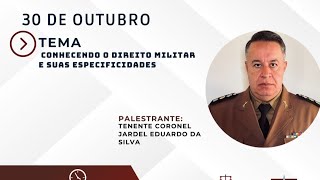 Conhecendo o Direito Militar  Advocacia Dativa [upl. by Anairda]