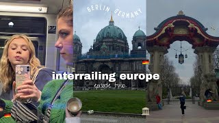 interrailing europe episode two  berlin germany 🇩🇪🌧️ [upl. by Idnem182]