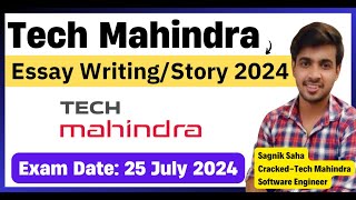 Tech Mahindra Essay Writing 2024  Time Duration  How to Write Good Essay  Exam Date 25 July [upl. by Ordnael341]