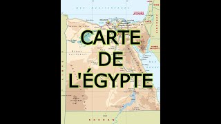 CARTE DE LÉGYPTE [upl. by Aisiram]