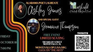 The Threshold at MPC Presents Alabama Poet Laureate Ashley Jones [upl. by Amalie]