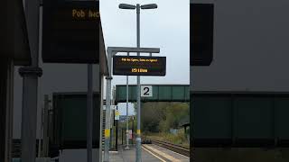 Special message on the announcement board in Gowerton Train Station [upl. by Eednas66]