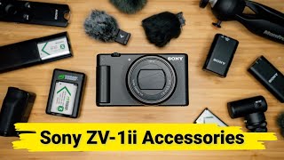 5 Best Accessories for the Sony ZV1  ZV1F  ZV1 Mark II [upl. by Croft598]