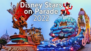 4K Disney Stars On Parade 2022  Disneyland Paris [upl. by Ricki768]