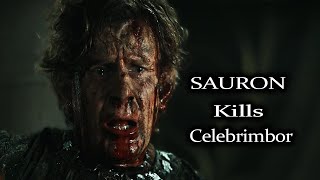 Sauron Kills Celebrimbor  The Rings of Power Season 2 Finale  Full HD [upl. by Rednasxela]