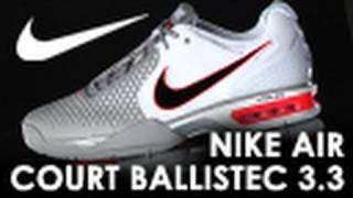 Nike Air Court Ballistec 33 Shoe Review [upl. by Lipski848]