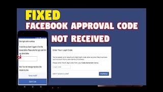 How to fix Facebook approval Code not received Problem [upl. by Christa]