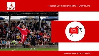 Faustball Europameisterschaft U21 Grünfeld Jona Tag 2 [upl. by Nena]