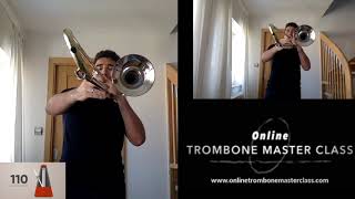 Warmup for trombone 2  Fabrice Millischer [upl. by Htessil]