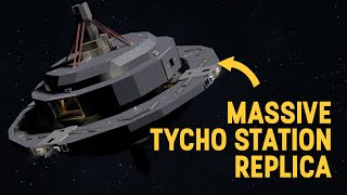 Draconis Expanse Server Tour  Tycho Station  Space Engineers [upl. by Animaj]