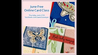 June Online Card Class [upl. by Danaher833]