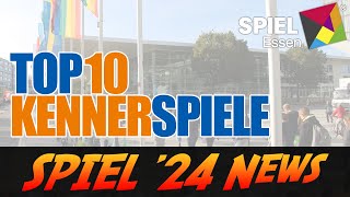 SPIEL 24  Top 10 Kennerspiele Neuheiten [upl. by Wallack]