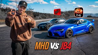 How To Make 500 HP On Your MK5 Supra With MHD  MHD VS JB4 [upl. by Ajar]