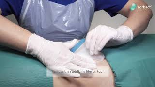 How to use  Sorbact Surgical Dressing [upl. by Zina]