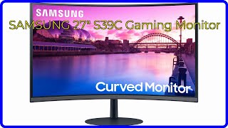 REVIEW 2024 SAMSUNG 27quot S39C Gaming Monitor ESSENTIAL details [upl. by Adanar]