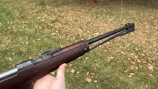 1891 Carcano Cavalry Carbine POV firing [upl. by Htirehc]