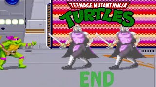 Lets Play Teenage Mutant Ninja Turtles The Arcade Game Part 4 Ending [upl. by Tolmach]