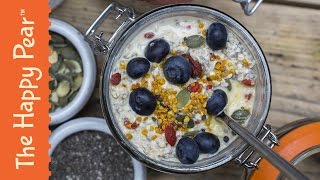 How to make Bircher Muesli  SUPERFOOD Healthy Breakfast Recipe [upl. by Ecissej579]