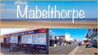 Mablethorpe market Town centre seafront beach Day out from Haven golden sands [upl. by Naol]