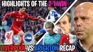 SI VIBRATES  Liverpool v Brighton Match Highlights 21 RECAP [upl. by Eniarda]