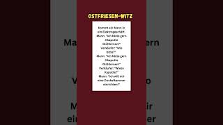 Ostfriesen Witz witzig humor lachen fun shorts [upl. by Nora292]