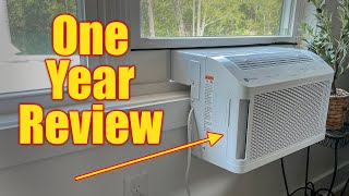 GE U Shaped Air Conditioner  One Year review [upl. by Wilkinson]