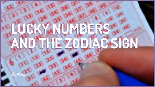 Lucky number according to the zodiac sign [upl. by Leahcimed]