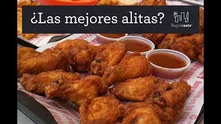 ¿Dónde son las mejores alitas de Bogotá Gira Bogotaeats [upl. by Thamos622]