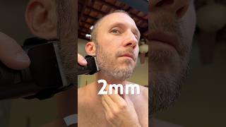 2mm Stubble Beard 5 oclock shadow What size to trim beard [upl. by Daza95]