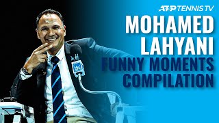 Mohamed Lahyani Funny Tennis Umpire Moments 😂 [upl. by Jovia]