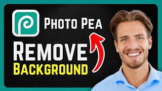 How to Remove Background in a Photo Using Photopea  2024 [upl. by Doble]