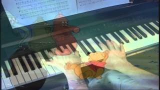 Heffalumps and Woozles  Winnie the Pooh  Piano [upl. by Annauj]