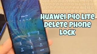 Forgot Phone Lock Huawei P40 lite JNYLX1 Delete pin pattern password lock [upl. by Aviv]