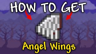 How to Get Angel Wings in Terraria  Angel Wings terraria [upl. by Moht11]