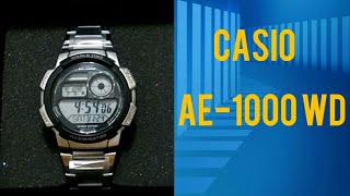 AE1000wd Casio unboxing e análise visual [upl. by Llesirg]