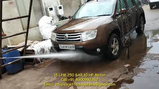 250 Bar High Pressure Washer  Triplex Plunger Pump  Hydrostatic Test Pump  Motorized Hydro Test [upl. by Truscott319]