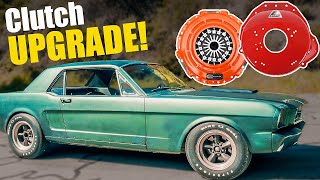 My 1965 Mustang Gets A Huge Clutch Upgrade [upl. by Nyrrat966]