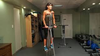 Vertical Climber MaxiClimber The original patented Review 2018 [upl. by Jehovah908]