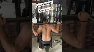 Effective back building exercises for beginnersshortsfitness tranding gym viralmotivation [upl. by Aitas]