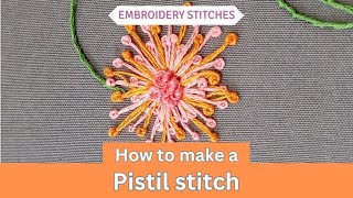 How to Pistil stitch [upl. by Mara]